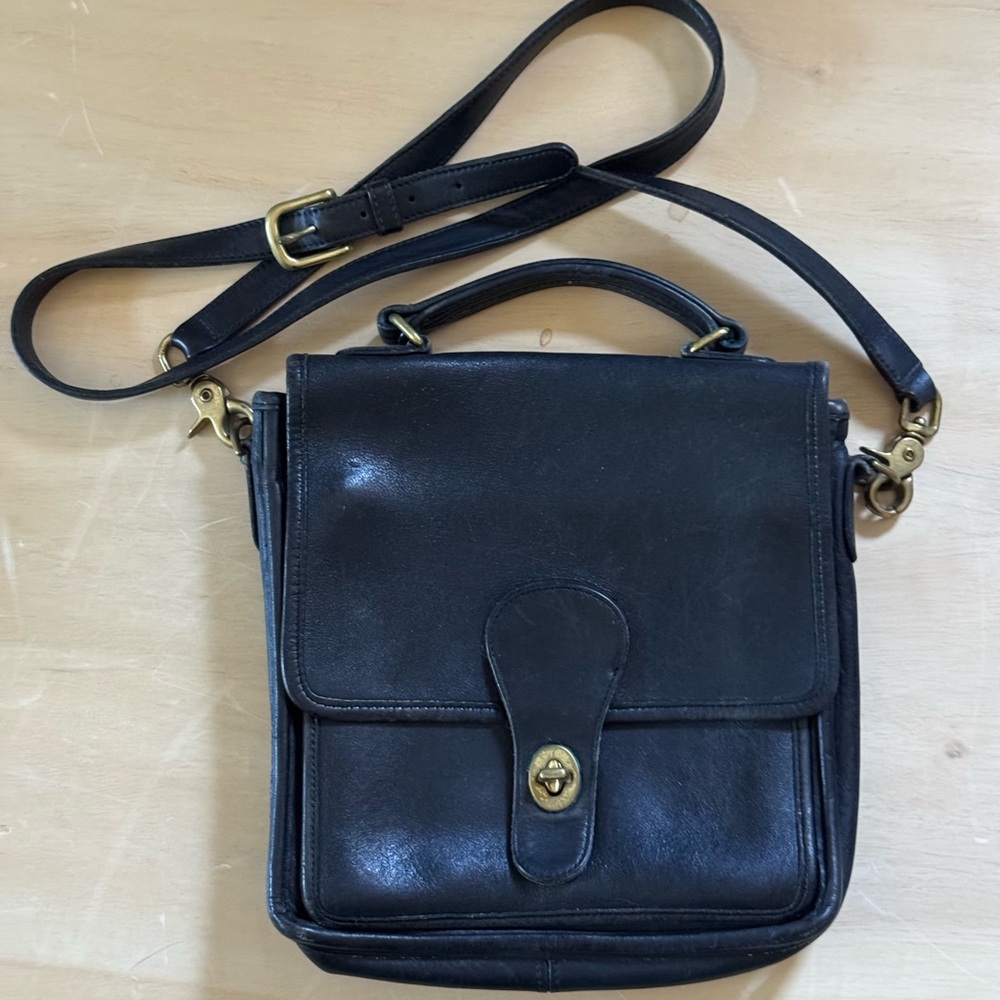 Vintage Coach Station Bag Purse Crossbody #5130.